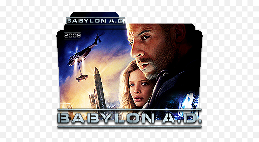 Babylon A D Movie Folder Icon - Designbust Babylon Ad 2008 Folder Icon Png,Ad Icon Png