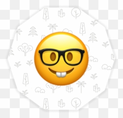 Career Lux Fux - Apple Nerd Emoji png
