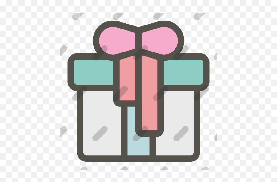 Gift Box Icon Iconbros - Simple Present Drawing Png,Gift Boxes Icon