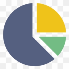 Prosper Quickly - Pie Chart Flat Icon 363x363 Png