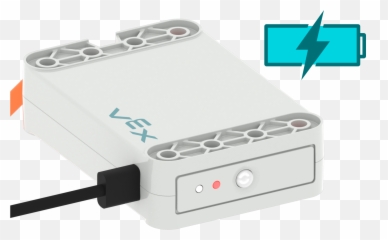 Using The Vex Go Battery U2013 Stem Library - Aluminium Alloy Png,Battery Charging Icon