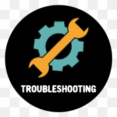 Troubleshooting - Red And Black Gear Icon png