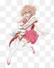 75 Idées De Kyoukai No Kanata Anime Manga Dessin - Mirai Kuriyama Png