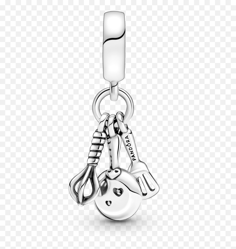 Spatula Frying Pan U0026 Whisk Dangle Charm - Pandora Charm Spatula Png,Spatula And Whisk Icon