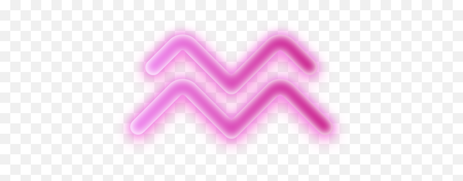 Aquarius U2014 Zodiac Hacks - Aquarius Symbol Neon Png,Aquarius Icon