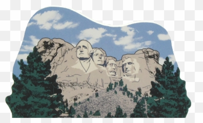 Mt Rushmore Keystone Sd The Catu0027s Meow Village - Mount Black Hills South Dakota Drawing Png,Mount Rushmore Png
