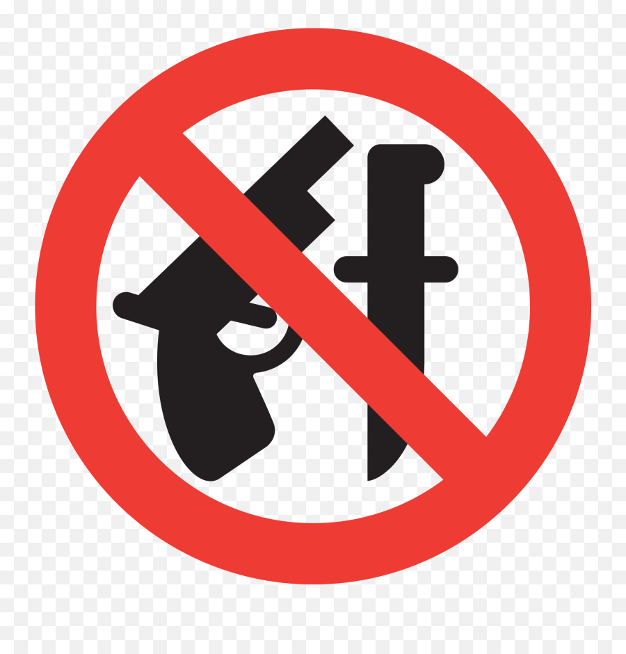 Vector And Raster Png - Gun Free Zone Vs Non Gun Free Zone,Prohibited Sign Png