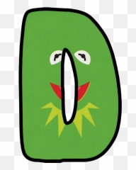 Buchstabe - Letter D Sesame Street Muppets Bubble Letter Dot Png,Kermit Icon