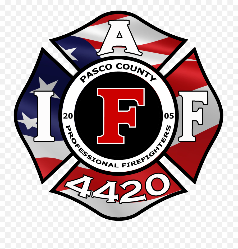 Iaff - 4420americanflagv2 U2013 Pasco County Professional Emblem Png,American Flag Logo