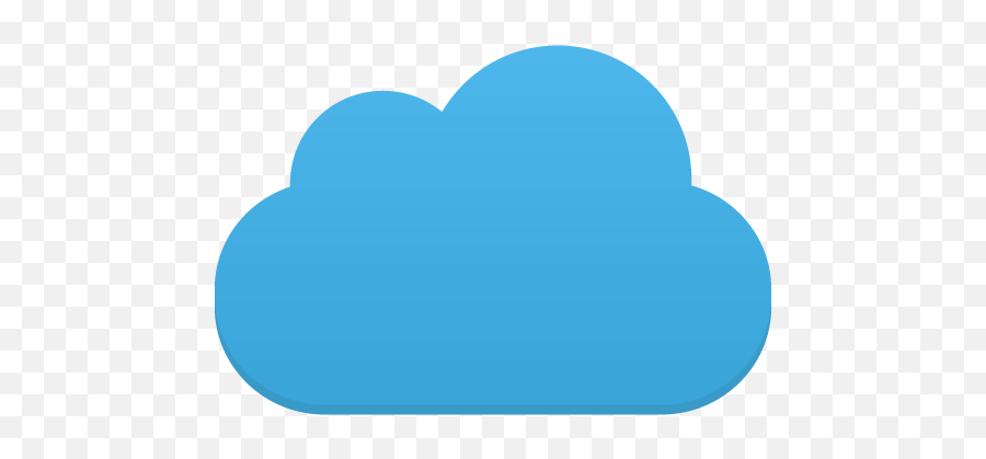 Icon Cloud Png 3 Image - Blue Transparent Cloud Icon Png,Cloud Png