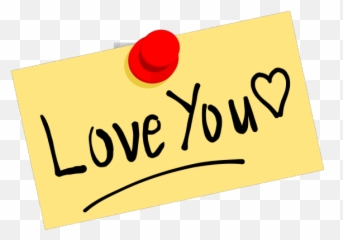Thumbtack Note Love You Png Svg Clip Art For Web - Download