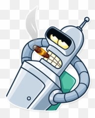 Bender - Telegram Sticker English png