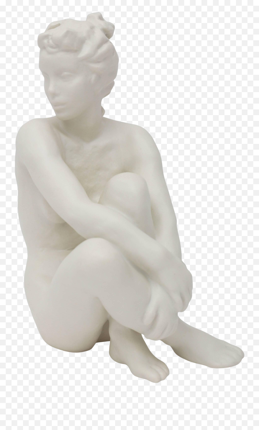 Figurine Sculpture Of Nude Female By Frederich Gronau For Rosenthal Png