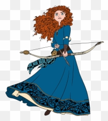 Library Of Merida Brave Png - Disney Princess Merida Png,Merida Png