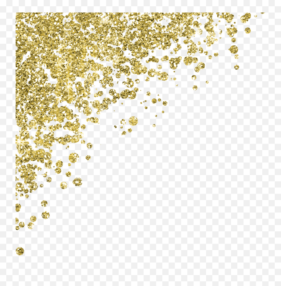 Glitter Sequin Gold Silver - Silver And Gold Glitter Png,Gold Sparkle Png