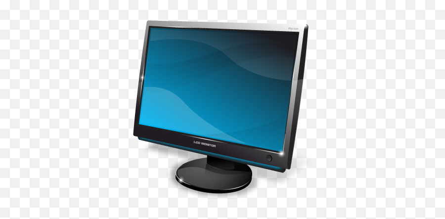 Lcd Monitor Icon - Lcd Monitor Icon Png,Computer Monitor Png