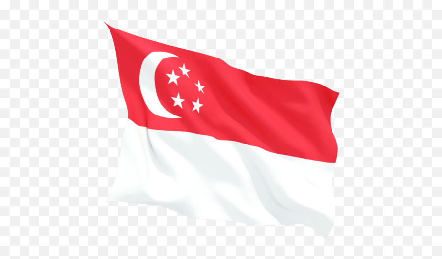 Singapore Flag Waving Png Full Size Download Seekpng - Transparent Singapore Flag Png,American Flag Waving Png