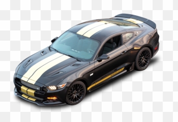 Ford Shelby Gt H Top View Car Png Image - Mustang 2015 Stripes