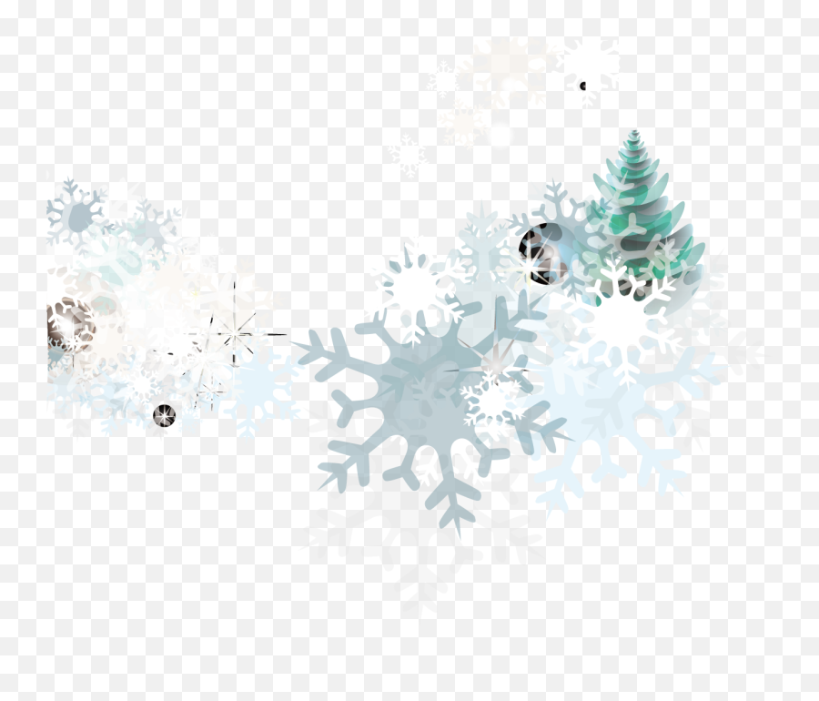 Download Creative Snowflake Background - Motif Png,Snow Background Png