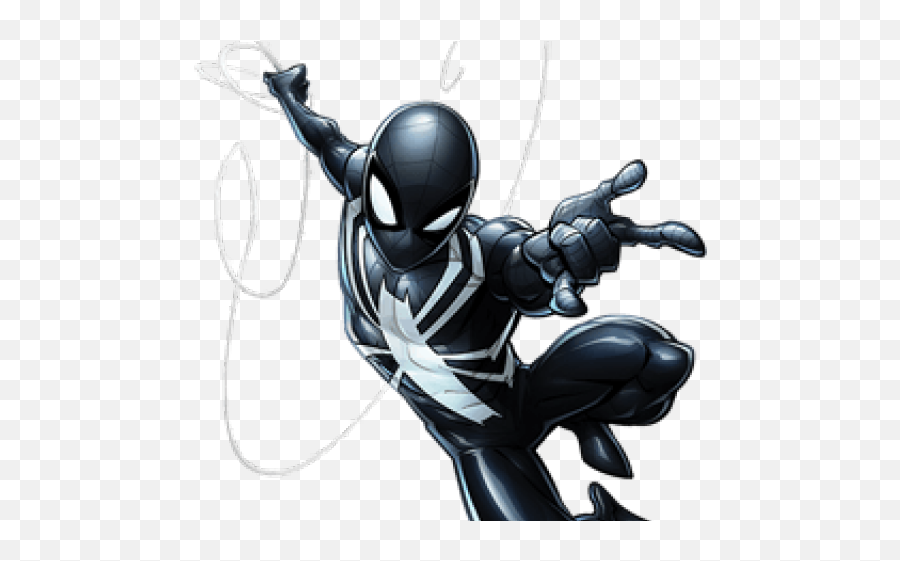 Spiderman Clipart Peter Parker - Symbiote Marvel Spider Man Png ...