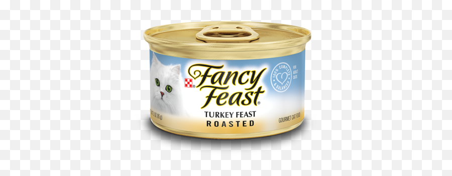 Fancy Feast Roasted Turkey Gourmet Wet Cat Food - I Believe Not Png,Cooked Turkey Png