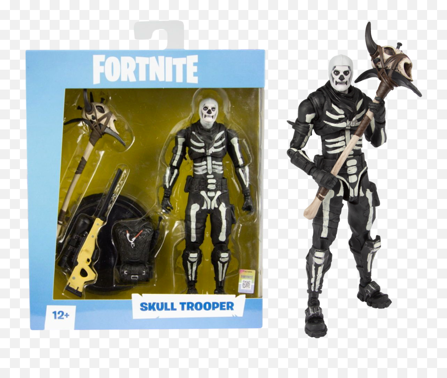 Download Skull Trooper Action Figure - Fortnite Action Figure Skull Trooper 18 Cm Png,Fortnite Skull Trooper Png