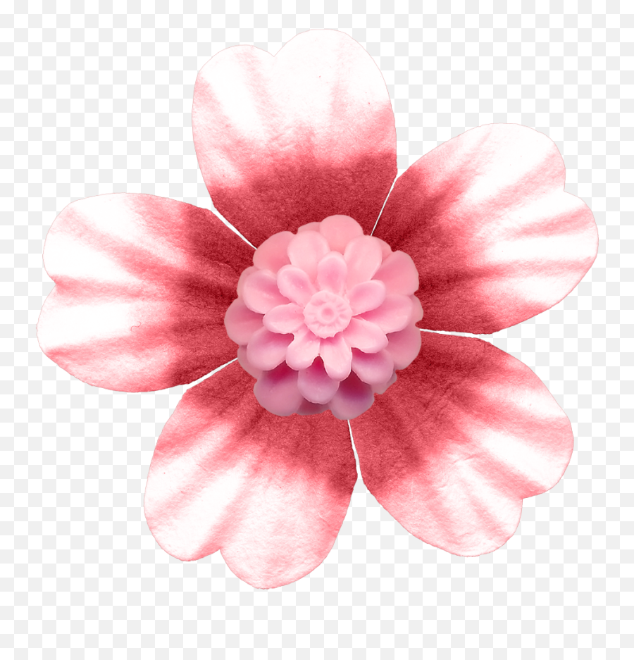 Pink Button Flower Rose - Pink Flower Buttons Png Download Artificial Flower,Pink Subscribe Button Png