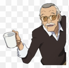 152054 - Stan Lee Cartoon Png,Stan Lee Png
