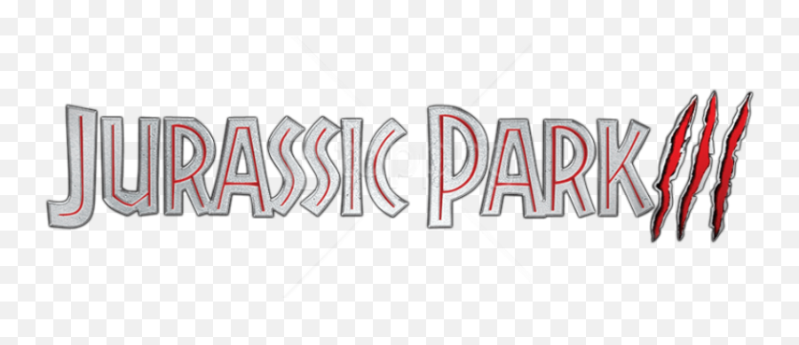 Jurassic Park Png Logo 3 Image - Jurassic Park 3 Title Logo,Jurassic Park Png