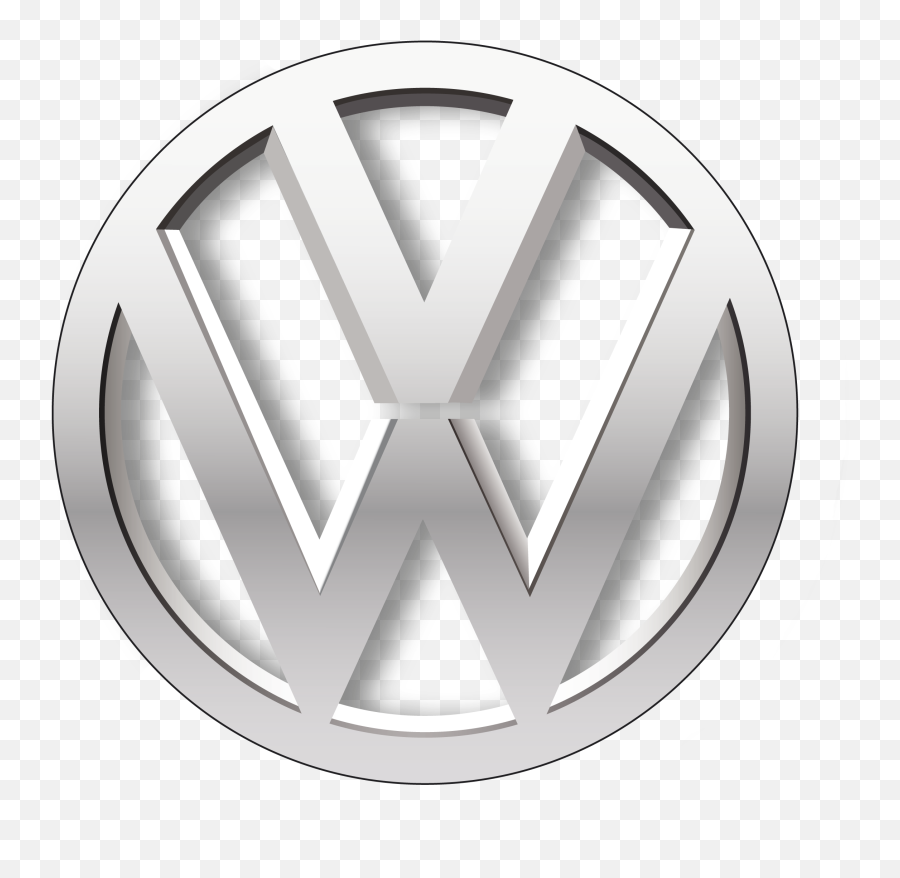 Volkswagen Logo Zeichen Geschichte - Volkswagen Metal Logo Png,Volkswagen Logo Png