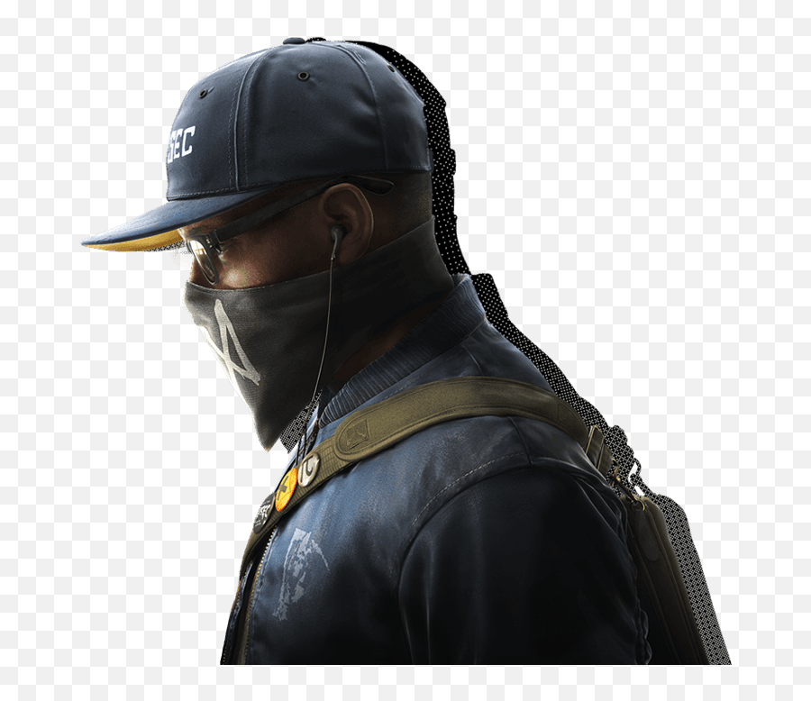 Download Hd Watch Dogs 2 Marcus Png - Cosplay Mask Watch Dogs,Watch Dogs 2 Png