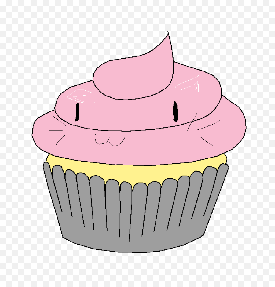 Download Natsuki Cupcake - Cake Slice Drawing Transparent Png,Cupcake Png