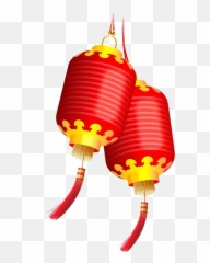 Chinese New Year Lantern Transparent - Chinese New Year Lanterns Vector Png,Lantern Transparent