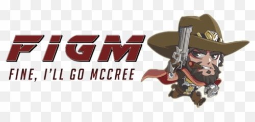 Fine Ill Go Mccree - Overwatch Mccree Cute Spray Png,Mccree Png