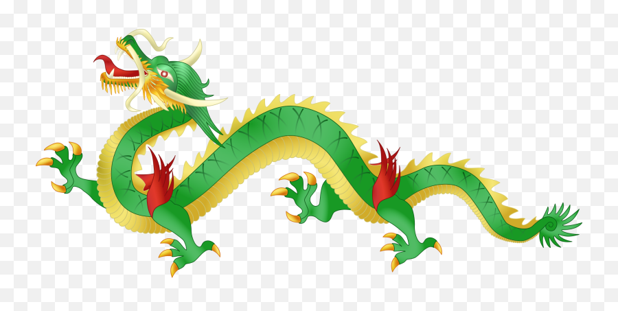Filevietnamese Dragon Greensvg - Wikimedia Commons Transparent Vietnamese Dragon Png,Dragon Png