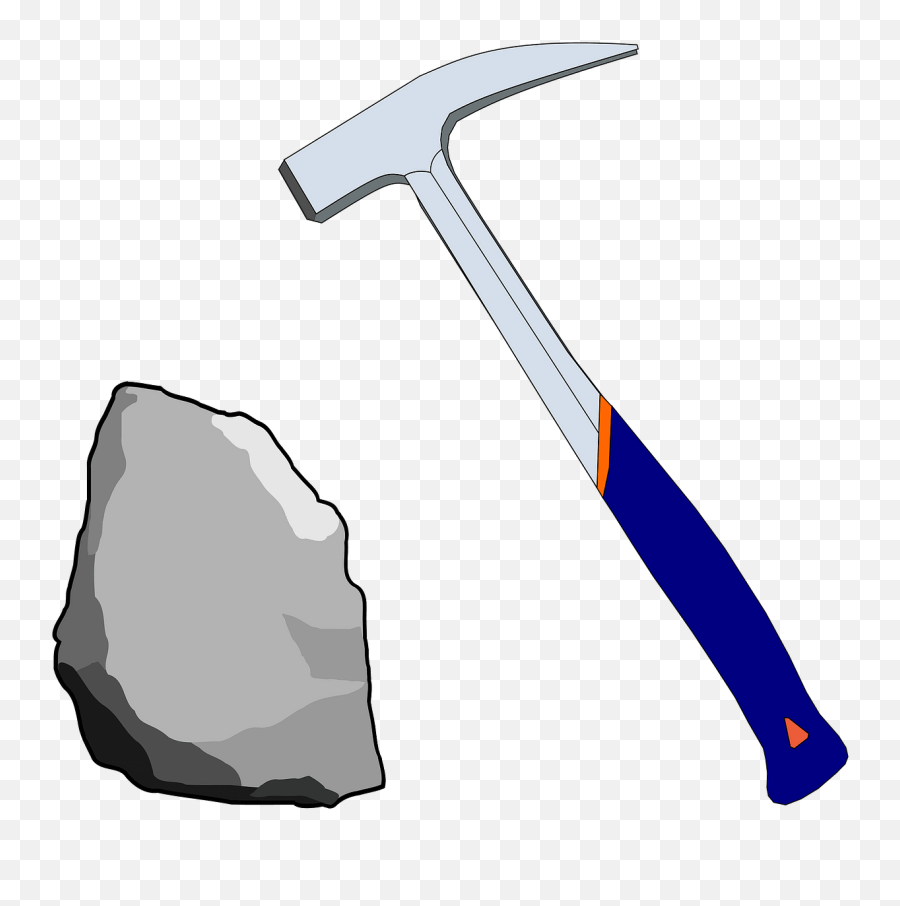 Geological Hammer Clipart - Stone Clipart Png,Hammer Clipart Png