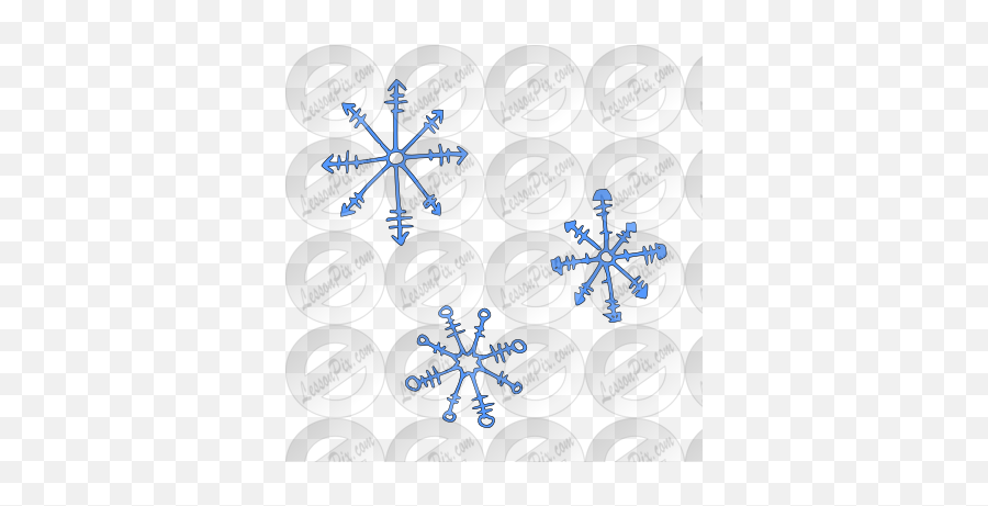 Snowflake Picture For Classroom Therapy Use - Great Clip Art Png,Snowflake Clipart Png