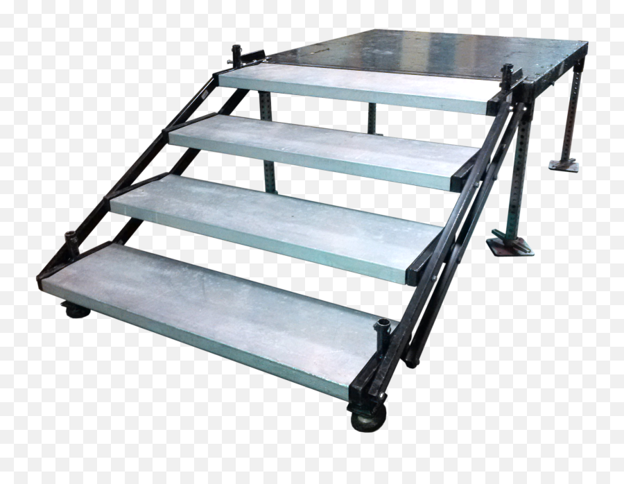 4 Step Adj Bil Stairs - Bed Frame Png,Stairs Transparent