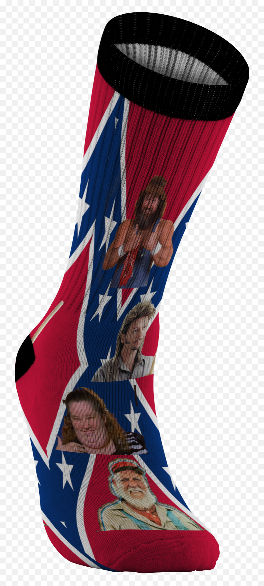 Redneck Hillbilly Hall Of Fame Confederate Dukes Hazzard - Confederate Flag Socks Png,Hillbilly Png