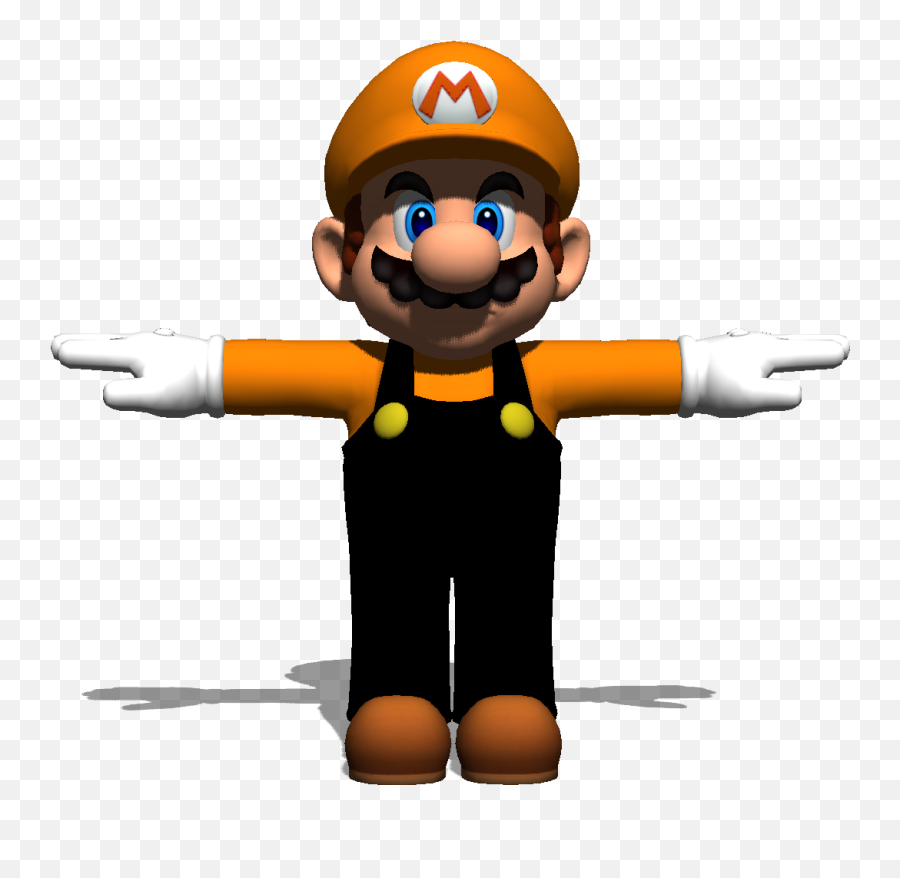 I Recreated The Unused Helper Mario - Cartoon Png,Super Mario 3d World Logo