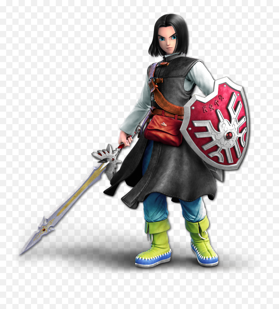 Dragon Quest Xis Hero - Super Smash Bros Ultimate Hero Png,Android 17 Png
