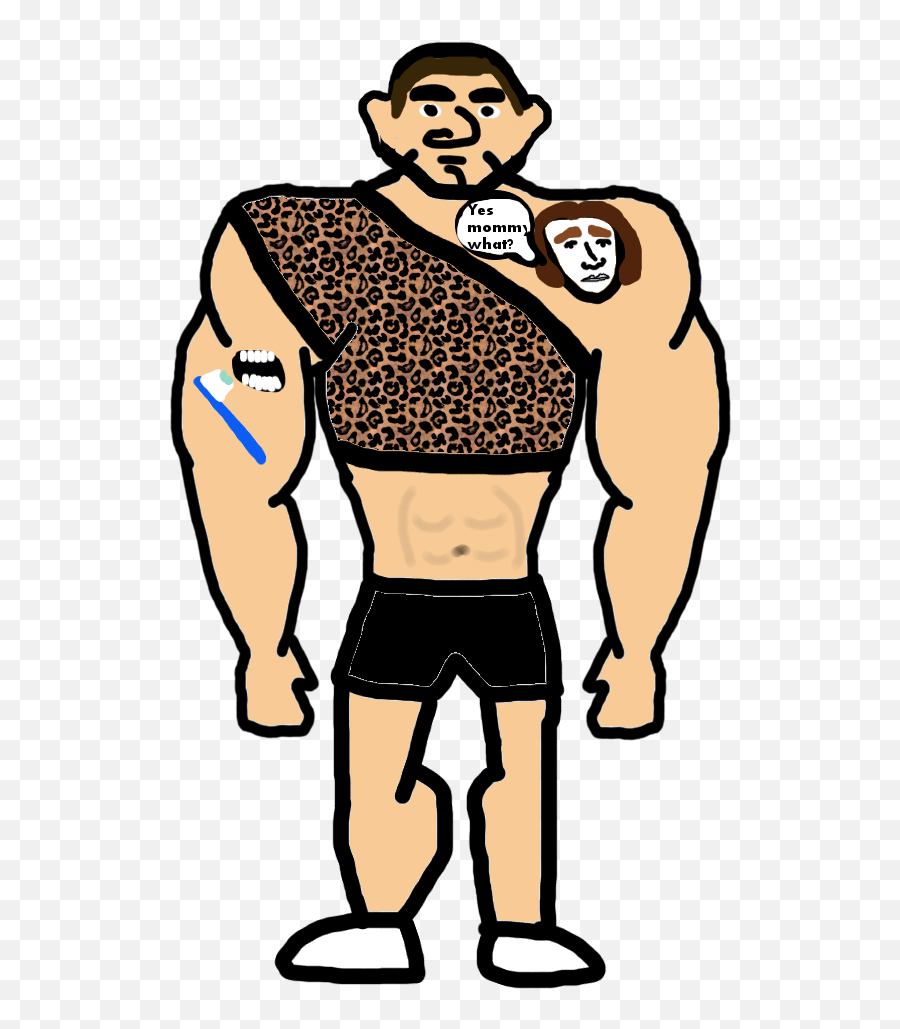 Strong Man Cell Hd Png Download - Strong Man Cartoon,Strong Man Png - free  transparent png images 