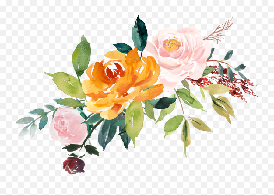 Tropical Flower Watercolor Png Transparent Cartoon - Jingfm Tropical Water Color Flowers Png,Tropical Flower Png