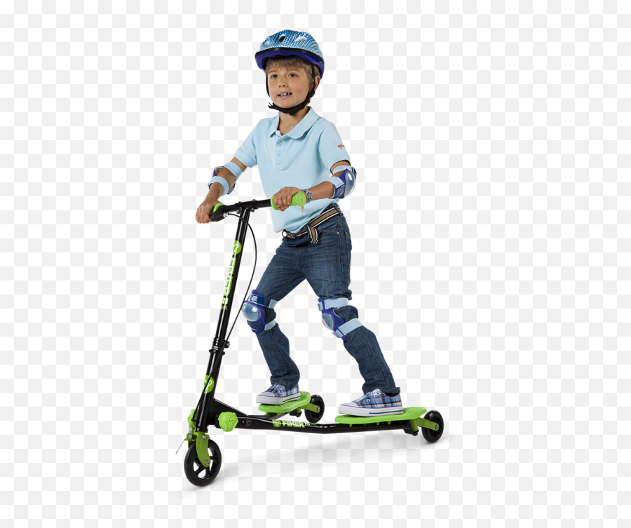 Boy - Kid Riding Scooter Png,Scooter Png