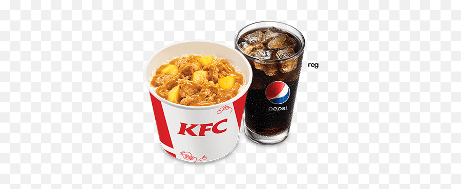 Kfc Curry Rice Meal Transparent Png - Stickpng Kfc Curry,Curry Png