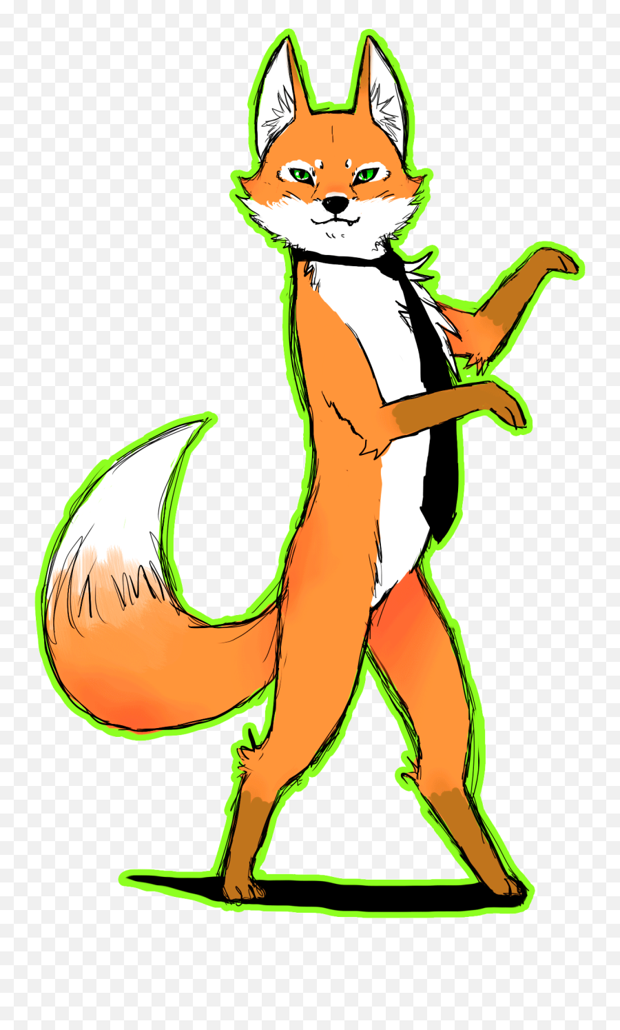 Png Gif Dancing Fox Images Download Banner Black And - Gif Gif Animation Dance Fox,Dancing Gif Png