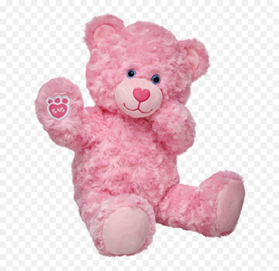 Download Hd Teddy Bear Teddybear Pink Socute Pinkteddy - Teddy Bear Pink Build A Bear Png,Teddy Bear Transparent Background