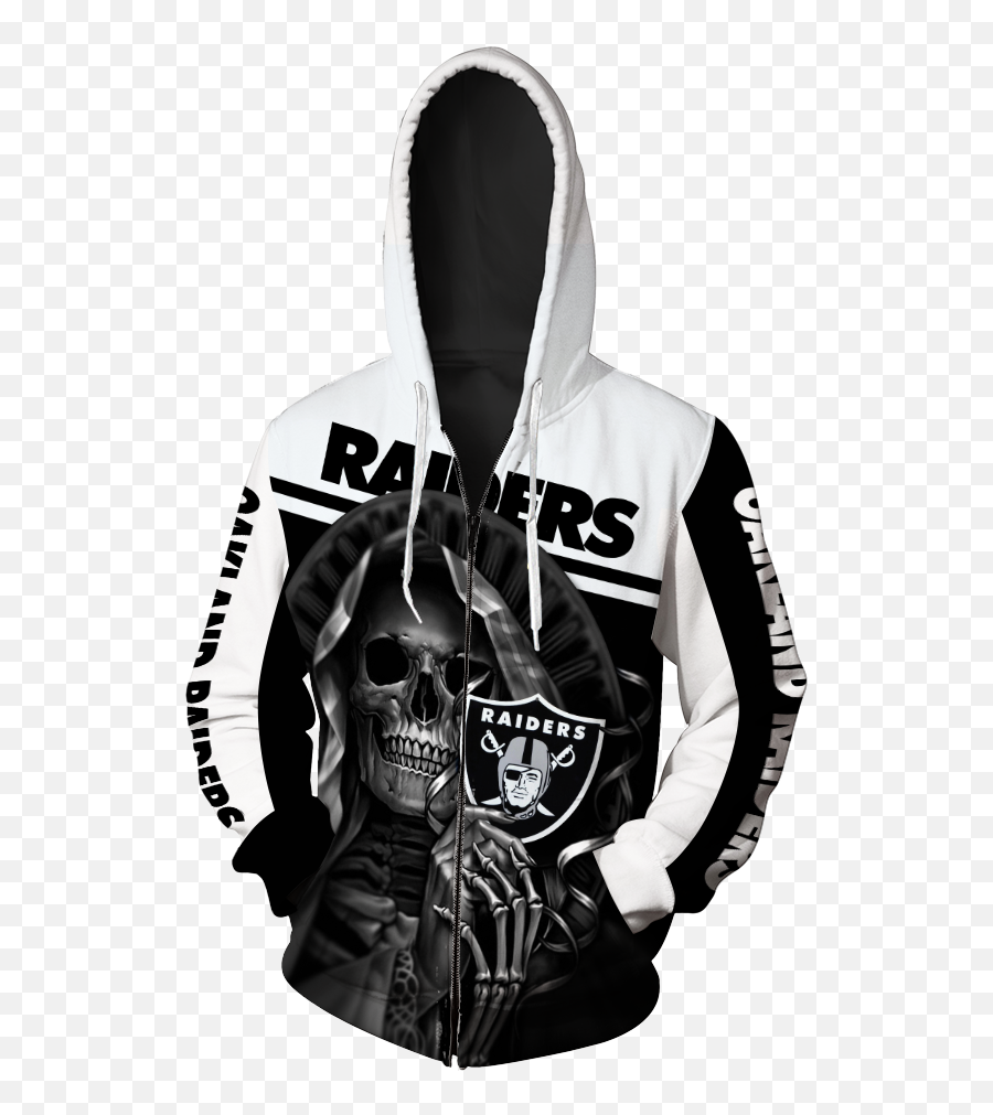 Oakland Raiders Skull New All Over Print V1212 - Trendy Oakland Raiders Png,Raiders Skull Logo