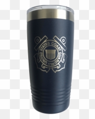 Us Coast Guard Logo 20 Oz Tumbler - Pint Glass Png,Coast Guard Logo Png