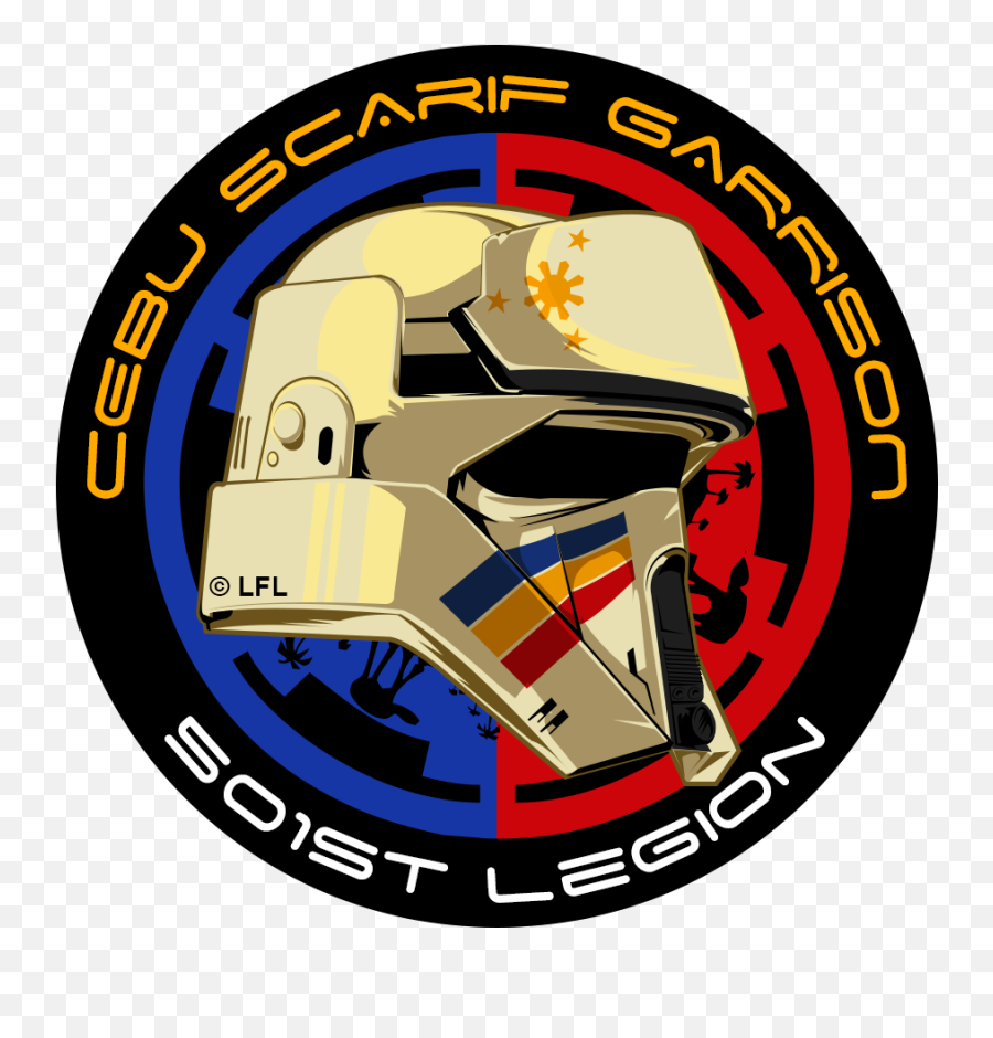 Cebu Scarif Garrison U2013 501st Legion - Football Face Mask Png,501st Logo